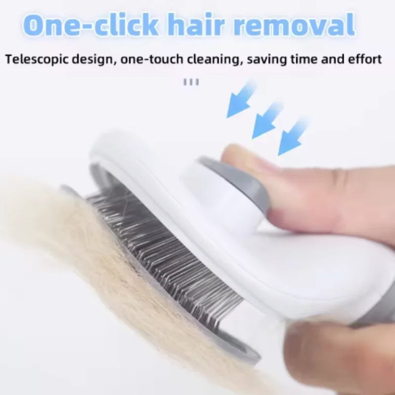 Self-Cleaning Pet Brush
