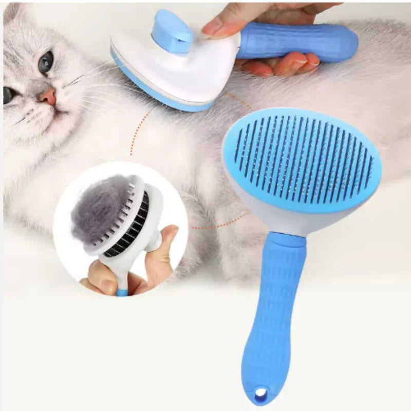 Self-Cleaning Pet Brush